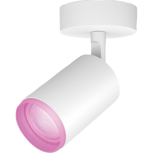 Tweedekans Philips Hue Fugato Opbouwspot White and Color - Wit - 1-spot