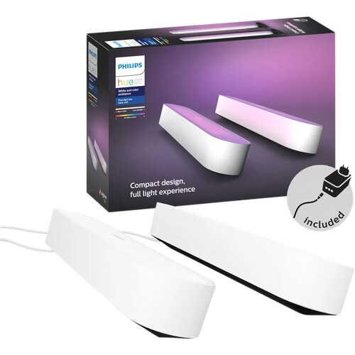 Tweedekans Philips Hue Play Lichtbalk White & Color Wit Duo Pack