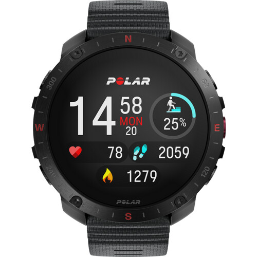 Tweedekans Polar Grit X 2 Pro Zwart Nylon Bandje