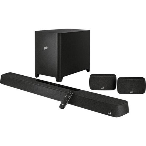 Tweedekans Polk MagniFi Max AX SR Zwart - Homecinema - Soundbar - Surround set