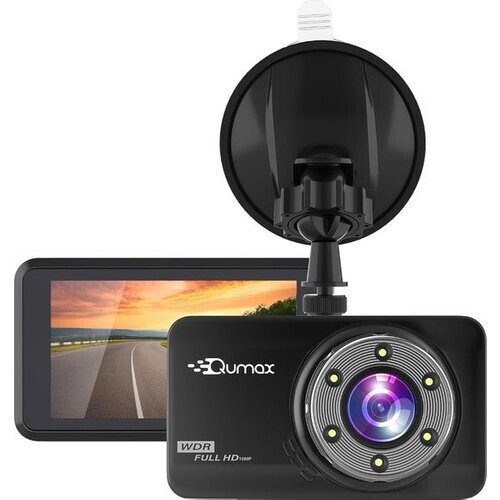 Tweedekans Qumax Dashcam voor auto – Full HD – Parkeerstand met ingebouwde G-sensor – IPS-display - 170° Wijdhoeklens - Nachtvisie