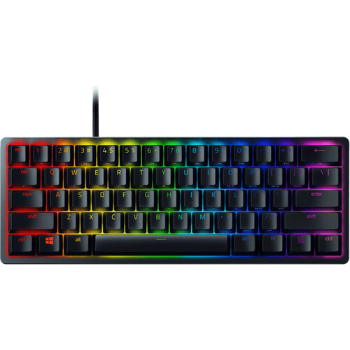 Tweedekans Razer Huntsman Mini Gaming Toetsenbord (Optisch Rood) Zwart QWERTY
