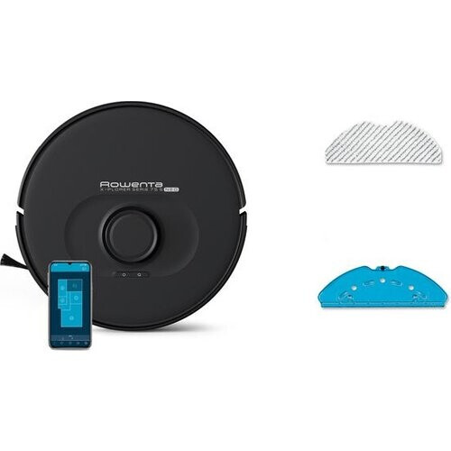 Tweedekans Rowenta X-Plorer RR85E1WH - robotstofzuiger - Zwart