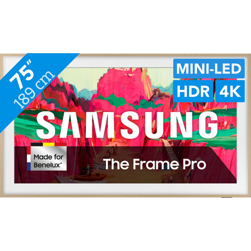 Tweedekans Samsung 75" The Frame Pro LS03FW 4K (2025)