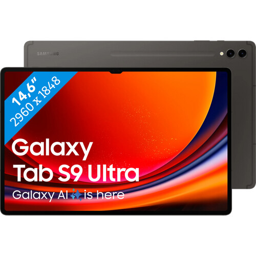 Tweedekans Samsung Galaxy Tab S9 Ultra 14.6 inch 256 GB Wifi Zwart