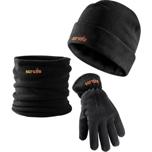 Tweedekans Scruffs Winteruitrusting Set - Fleece Muts - Nekwarmer - Handschoenen - 3 Delig - universeel