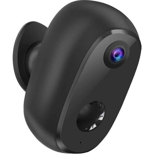 Tweedekans Smart Home Beveiligingscamera - Accu - Buiten - Incl App & SD Kaart - Nachtzicht - Zwart