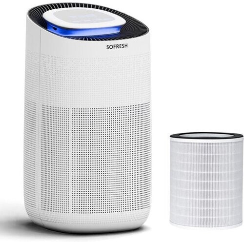 Tweedekans Sofresh luchtreiniger met app - 80 m² - Automatische stand + 6-in-1 filtersysteem - Luchtkwaliteitsindicator - Ionisator - UV - Luchtfilter - Air purifier met HEPA-filter