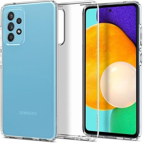 Tweedekans Spigen Liquid Crystal Backcover geschikt voor Samsung Galaxy A72 hoesje - Transparant