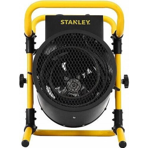 Tweedekans Stanley Werkplaatskachel ST-305-231-E - tot 50m2 - Ook Koude Lucht Ventilator - Zwart/ Geel