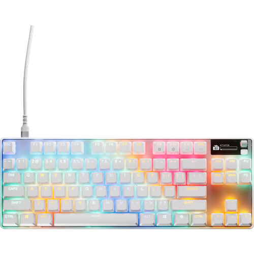 Tweedekans SteelSeries Apex Pro TKL Gen 3 Gaming Toetsenbord Qwerty Wit