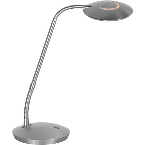 Tweedekans Steinhauer Exclusive - tafellamp - Zenith2 - staal - kunststof metaal - bureaulamp - LED - 4397ST