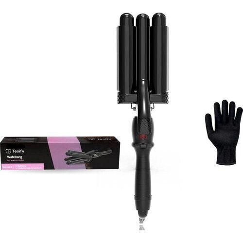 Tweedekans Tenify Wafeltang - Golvenkrultang - 25mm - Waver - Wave Krultang - Beach Waves