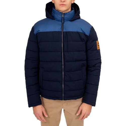 Tweedekans Timberland South Twin Jas - Navy Blauw - Met Logo Patch - Maat 3XL
