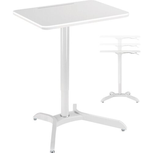 Tweedekans VDD Gaming - Bureau zit sta hoogte verstelbaar - laptoptafel - werkblad 71 cm x 50 cm
