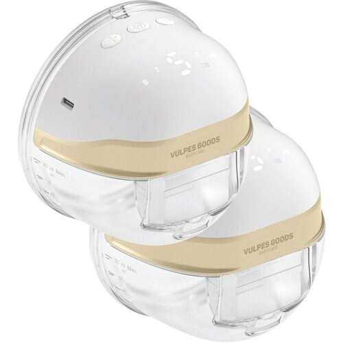 Tweedekans Vulpes Goods® BabyCare - Handsfree Borstkolf - Elektrische Draadloze Borstkolf – Draagbaar - Dubbele Elektrische handsfree Kolf - PRO versie