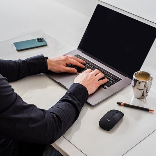 Tweedekans WURK Professionele Bureau Onderlegger Transparant - Bureau Organizer - Inclusief Kabel Clip - 90x45