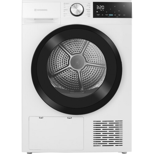 Wisberg Wbdr1400a38wnb - Warmtepompdroger - 8 Kg - 65 Db - Energieklasse C | Nieuw (outlet)