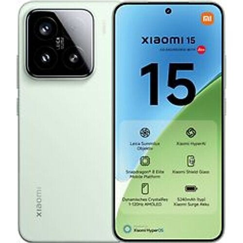 Xiaomi 15 Dual SIM 512GB groen