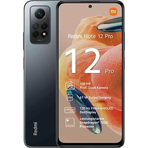 Xiaomi Redmi Note 12 Pro Dual SIM 256GB graphite grey