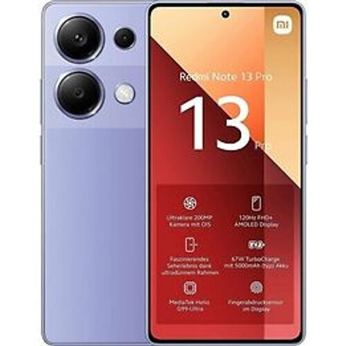 Xiaomi Redmi Note 13 Pro Dual SIM 256GB lavender purple