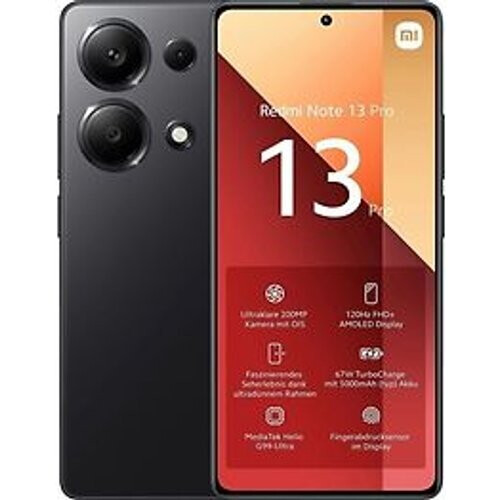 Xiaomi Redmi Note 13 Pro Dual SIM 256GB midnight black