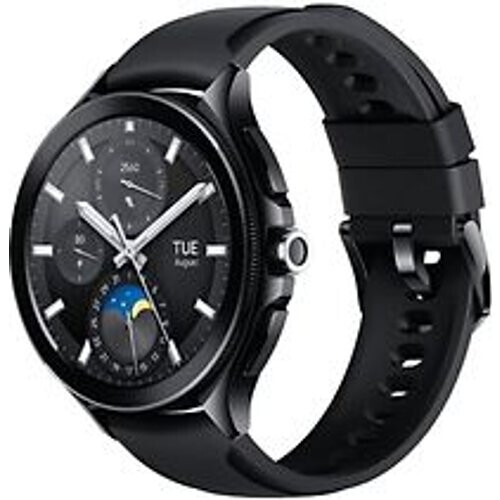 Xiaomi Watch 2 Pro 46 mm zwart met silicone bandje zwart [wifi]