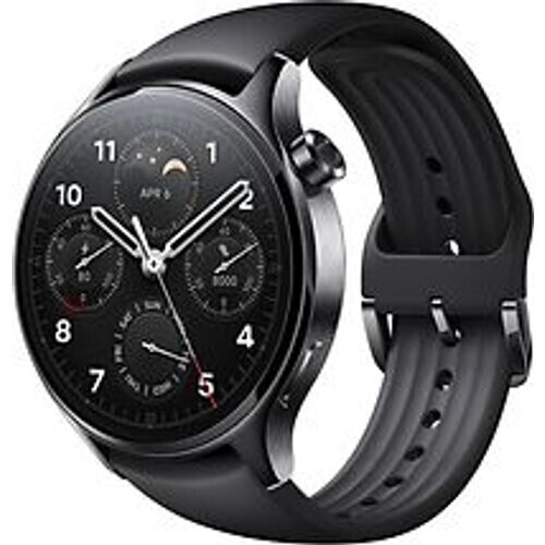 Xiaomi Watch S1 Pro 46 mm zwart met silicone bandje zwart [wifi]